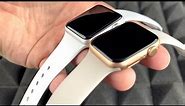 Apple Watch Starlight vs White Bands | Apple Watch Gold vs Silver Case