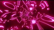 VJ LOOP NEON Pink Bokeh Tunnel Abstract Background Video Simple Lines Pattern 4k Screensaver