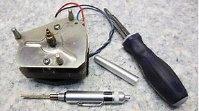 Turntable Motor Service Tips