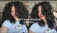 CURLY HAIR ROUTINE ⭐: 3a/3b curls, products, styling, tips, tricks