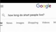 How long do short people live?