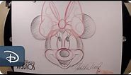 How-To Draw Minnie Mouse | Disney's Hollywood Studios