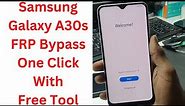 Samsung Galaxy A30s FRP Bypass One Click With Free Tool - samsung a30s frp bypass android 11