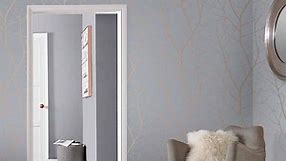Boreas Soft Grey Wallpaper | Grey Wallpaper | Graham & Brown