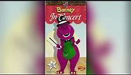 Barney in Concert (1991) - 1996 VHS