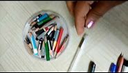 How to use very small used pencils