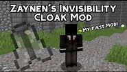 Zaynen's Invisibility Cloak Mod | Mod Showcase