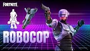 Robocop Skin Gameplay & Review (Fortnite x Robocop SURPRISE Collab)