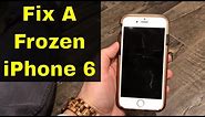How To Fix An iPhone 6 Frozen Screen-Can't Swipe Or Unresponsive