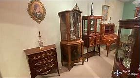 Antique French Vernis Martin Vitrine Display Cabinet 19th C