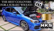 The BEST COILOVERS for a Subaru WRX/STI! HKS HIPERMAX S Review