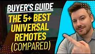TOP 5 BEST UNIVERSAL REMOTES - Universal Remote Control Review (2023)