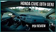 Used HONDA CIVIC EX-L (POV Test Drive + Ownership Review) | 2006-2011 8th Generation Coupe