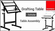 Isomars Drafting Table | Drafting Stand | Assembly Video | Isomars