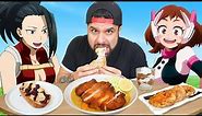 I Ate Only My Hero Academia Food for 24 Hours Again...