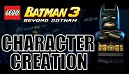 Lego Batman 3 Beyond Gotham Character Customization - Character Creation