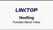 Sleep and Wellness Tracking Smart Ring Demo| Linktop NexRing | Wearable Technology