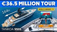 Full Tour of the €36,500,000 Tankoa 50m S501 Superyacht