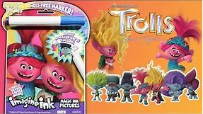 Trolls Band Together Imagine Ink Coloring & Activity Book | COLORING With Mess-Free Marker
