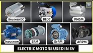 Types of Motors used in EV | Single, Dual, Three & Four Motor Configuration in EV