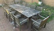 How to restore teak outdoor furniture