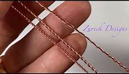 Wire Wrapping Techniques- How To Twist Wire- 3 Different Ways