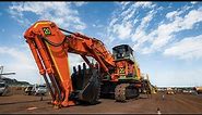 Thiess Mining - Hauling 2x Hitachi EX5500 Excavators from QLD to WA Australia (FleetCo) | Risen Film