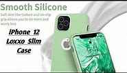 Iphone 12 Loxxo Silicon Slim Back Cover