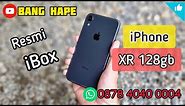 (sold) Resmi iBox - Review iPhone XR 128gb di Tahun 2023 Bang Hape COD Tokopedia Shopee
