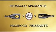 The difference between Prosecco Frizzante and Prosecco Spumante | @WineTuber