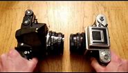Lens to lens: Pentax 67 vs Pentacon Six TL