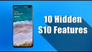10 Galaxy S10 Hidden Features (One UI)