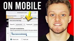How To Generate Amazon Affiliate Link on Mobile (Quick & Easy)