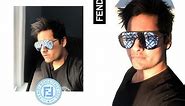 FENDI | 'Fabulous' Shield Sunglasses
