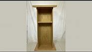How To Build A Pulpit/Podium/Lectern