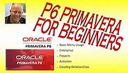P6 Primavera Scheduling for Beginners - How-To Video