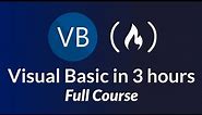 Visual Basic (VB.NET) – Full Course for Beginners