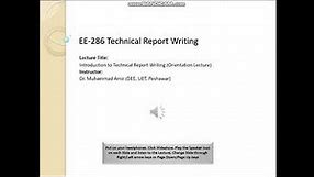 Technical Report writing And how to assemble and write Research paper.