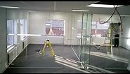 Office Glass Partitioning - Start to Finish Installation - Sussex and Surrey Partitioning