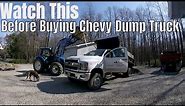 New Chevy 6500/5500 Dump Truck Problems Baker Truck Equipment Failure