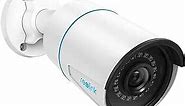 REOLINK Security IP Camera , 5MP Surveillance Outdoor Indoor PoE Camera, Human/Vehicle Detection, 100Ft IR Night Vision, Work with Smart Home, Up to 256GB Micro SD Card, RLC-510A