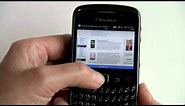 BlackBerry OS 6 on the Curve 3G