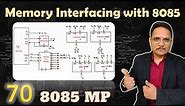 3 Memory Interfacing with 8085 Microprocessor solved problem