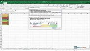06 Échelle de couleurs dans Excel