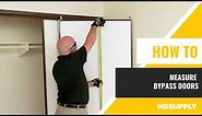 How to Measure Bypass Doors | HD Supply