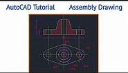 AutoCAD Tutorial | AutoCAD Assembly Drawing