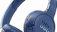 JBL Tune 660NC: Wireless On-Ear Headphones with Active Noise Cancellation - Blue, Medium