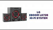 LG XBOOM LK72B Bluetooth Traditional Hi-Fi System - Black | Product Overview | Currys PC World
