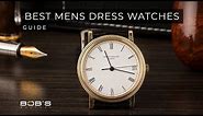 Best Men’s Dress Watches: Top Picks from Rolex, Omega, Tissot & More