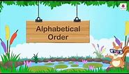 Alphabetical Order | English Grammar & Composition Grade 3 | Periwinkle